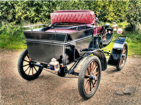 Oldsmobile Model R 'Curved Dash' Runabout (1903) - als Lot 311 an der Bonhams London to Brighton Run Versteigerung am 1. November 2019