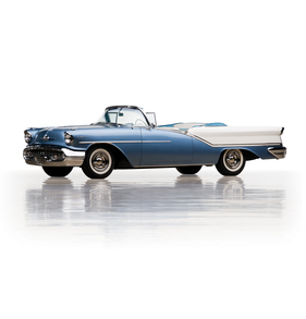 Oldsmobile Starfire Ninety-Eight 'J-2' Convertible (1957) - als Lot 206 an der RM / Sotheby's Versteigerung der Andrews Collection am 2. Mai 2015