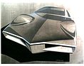 Bild: Oldsmobile Toronado (1965) - Entwurfsskizze