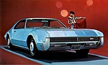 Oldsmobile Toronado (1967) - das Modell 1967 in einem Prospekt