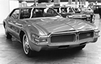 Oldsmobile Toronado (1968) - das Nachfolgemodell unterscheidet sich deutlich vom Ur-Toronado