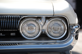 Oldsmobile mit Doppelscheinwerfern - Eindrücke DolderClassics vom 7. September 2014