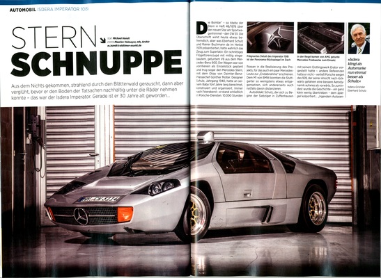 Bild Oldtimer Markt 10-2014 - Isdera Imperator 108i