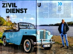 Bild Oldtimer Markt 2/2018 - Willys-Overland Jeepster