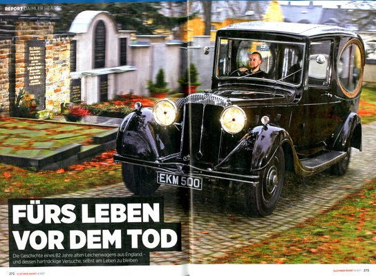 Bild: Oldtimer Markt 4/2017 - Daimler Hearse