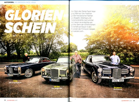 Bild: Oldtimer Markt 4/2017 - Facel-Vega