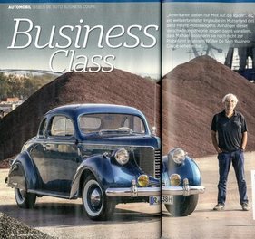 Bild Oldtimer Markt 6/2018 - Business Class