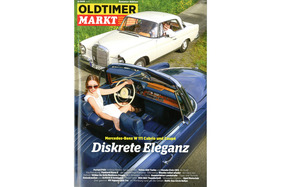 Bild zu Artikel Neu am Kiosk - Oldtimer Markt 6/2018 - Mercedes-Benz W111, Ferrari F40, Panhard Dyna Z, Duell Honda CRX vs. Volvo 480 Turbo, Ballot /8 LC