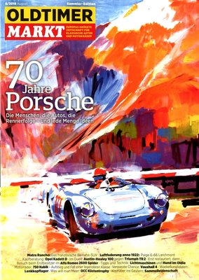 Oldtimer Markt 8/2018 Titelbild