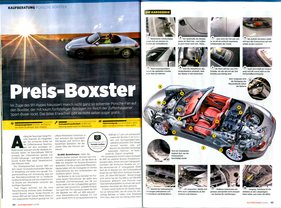 Oldtimer Markt Heft 8/2016 - Kaufberatung Porsche Boxster Oldtimer Markt Heft 8/2016 - Kaufberatung Porsche Boxster