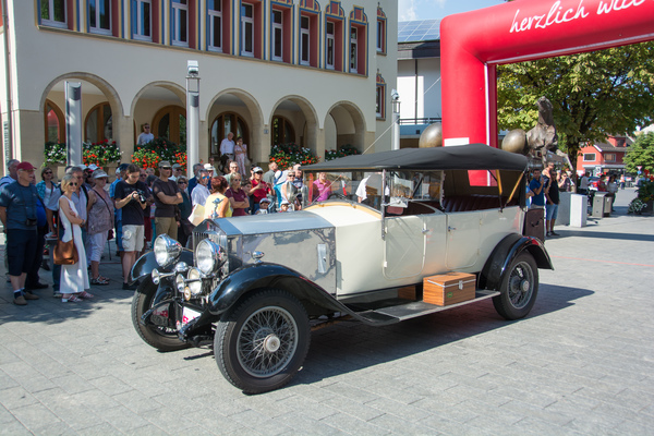 Classic car meeting Vaduz in 2016