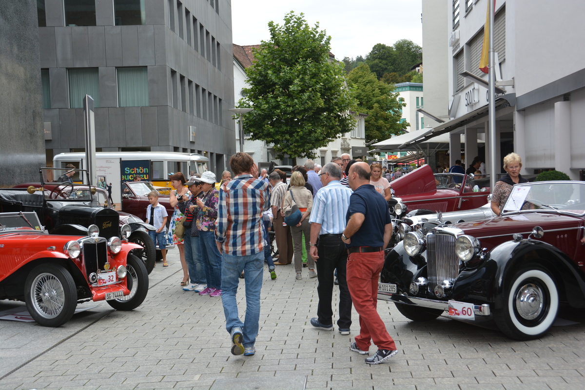 Oldtimertreffen in Vaduz