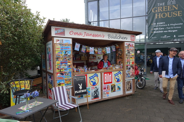 Oma Janssen´s Büdchen ist Kult auf den Classic Days – Classic Days 2025