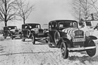 Opel 1,2 Liter (1934) - drei beim Winterbewerb Oberstaufen 1934 mit silbernen Medaillen ausgezeichneten Opel-Volkswagen