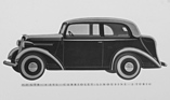Opel 1,3 Liter (1933) - als Cabriolet-Limousine mit Vierzylindermotor