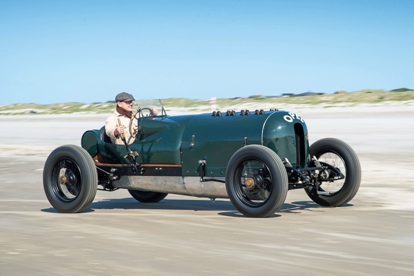 Image: Opel 12.3 liter racing car "Green Monster" (1914) - to be seen at the 100 years mountain record at Schauinsland 2025