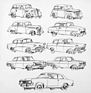 Opel (1967) - Modellentwicklung Dreissiger- bis Sechzigerjahre