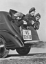 Opel 2 Liter Sechszylinder (1934) - der Kofferraum ist ein bequemer und geräumiger Beobachtungsposten