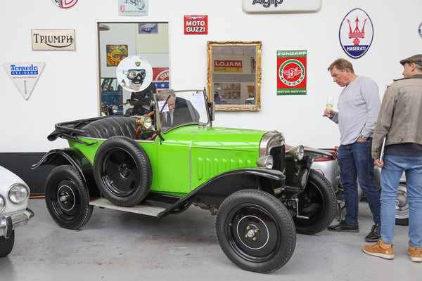 Opel 4/12 PS Laubfrosch (1924) - fand einen neuen Liebhaber - als Lot 66 an der Oldtimer Galerie Toffen Versteigerung “Klassische Automobile & Motorräder” Oktober 2024