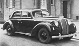 Opel Admiral (1937) - viertürig als 75 PS starke Limousine