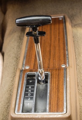 Opel Admiral (1974) - Der Gangwahlhebel