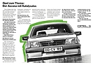 Image: Opel Ascona 1.8i catalytic converter (1985) - Advertisement for the new technology