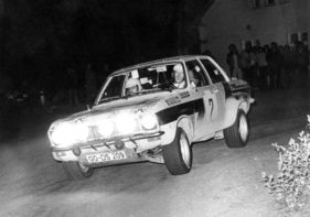 Opel Ascona (1974) - bei der Moldau-Rallye (1974)