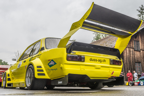 Opel Ascona B STW (1980) am Oldtimer GP Brugger Schachen 2019 - Starterfeld 7 «Historische Rennwagen»