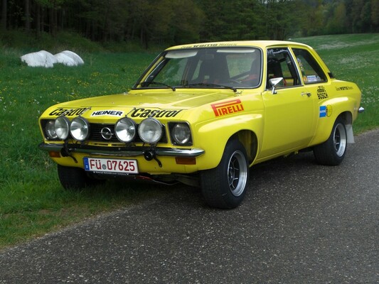 Image: Opel Ascona Hainbach (1975) - participant in the 2022 Olympic Rally Revival