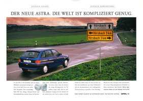Opel Astra F (1991) - Die Welt ist kompliziert genug - der neue Astra (1991)