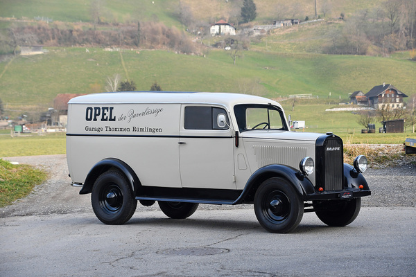 Opel Blitz 2.0-12-10 (1936) - als Lot 18 angeboten an der Versteigerung der Oldtimer Galerie Toffen am 22. März 2025