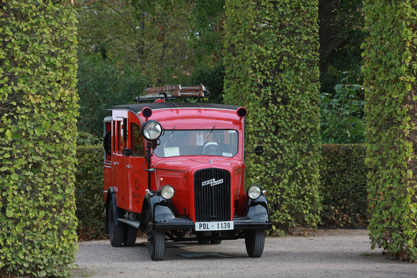 Opel Blitz als Feuerwehrauto - Classic-Gala Schwetzingen 2020