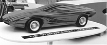 Bild: Opel CD (1969) - 1 zu 5 Windkanal-Modell