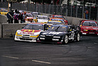 Bild: Opel Calibra (1996) - Manuel Reuter im engen Bruderkampf in der DTM