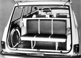 Opel Caravan 1000 (1962) - im Stationswagen mit zusätzlicher dritter Sitzbank erhältlich