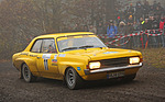 Opel Commodore A - am Start der ADAC Rallye Köln-Ahrweiler 2012 mit Reinhard Hainbach (Startnummer 11) (1969)