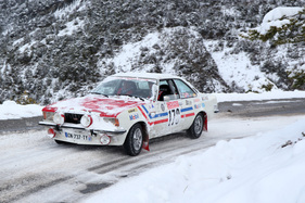 Opel Commodore GS (1974) an der Rallye Monte Carlo Historique 2015