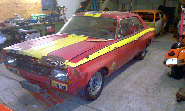 Bild Opel Commodore GS 3000 Irmscher (1970) – nach fast 50 Jahren Stillstand substanziell noch erstaunlich gesund