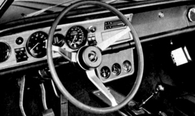 Opel Commodore GS/E (1970) - Die sportliche Innenausstattung mit vorbildlichen Armaturen wurde vom GS übernommen
