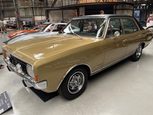 Opel Commodore GS/E (1970) – Sonderausstellung "125 Jahre Opel-Automobile" im "Nationalen Automuseum – The Loh Collection"
