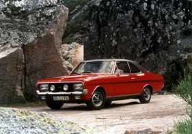 Opel Commodore GS/E Coupé (1970) - in Rot
