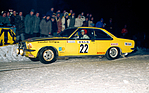 Opel Commodore GS/E Coupé (1972) – Walter Röhrl und Jochen Berger bei der Rallye Monte-Carlo 1973 in der misshandelten "Kommode"