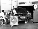Opel Commodore GS/E Coupé (1973) – auf dem Rollenprüfstand im Motorenentwicklungszentrum