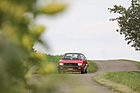 Opel Commodore GS/E Coupé (1974) – Ungewohnt: beim Fotoauto fehlen die serienmässigen Fernscheinwerfer vor dem Kühlergrill