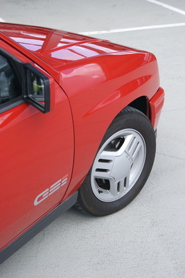 Opel Corsa GSi (1989) – auf jeder Seite der Karosserie ein Schriftzug