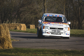 Opel Corsa GTE - auf dem Life Rallye Stage an der Race Retro 2018 (1996)
