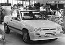 Opel Corsa Spider Irmscher (1985) - kompaktes Vollcabrio - Genfer Automobilsalon 1985