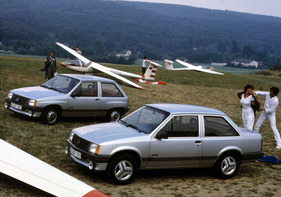 Opel Corsa TR Berlina (1983) – mit optionalen Leichtmetallrädern