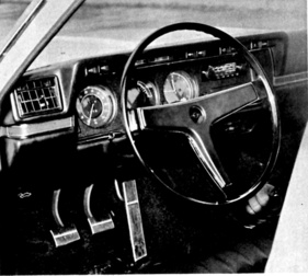 Opel Diplomat (1969) - Armaturenbrett der KAD-Modelle
