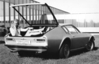 Opel Diplomat CD Coupé Frua (1970) - Heckansicht des Prototypen, der wesentliche Elemente des Bitter CD vorausnahm